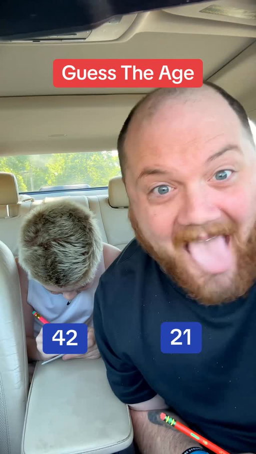 Guess the age! 👀😂

#guesstheage #fatherandson #tytannerwilson