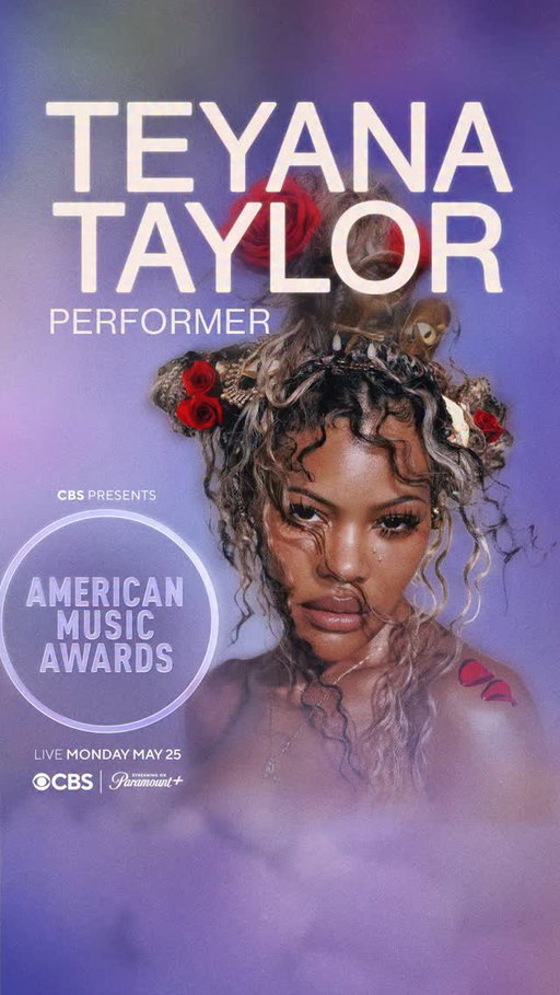 @teyanataylor is headed to VEGAS to perform at the #AMAs 🎶

Tune in LIVE — Monday, May 25 (Memorial Day) at 8pm ET | 5pm PT on @cbstv + @paramountplus!

This is your sign to get tickets rn → link in bio.