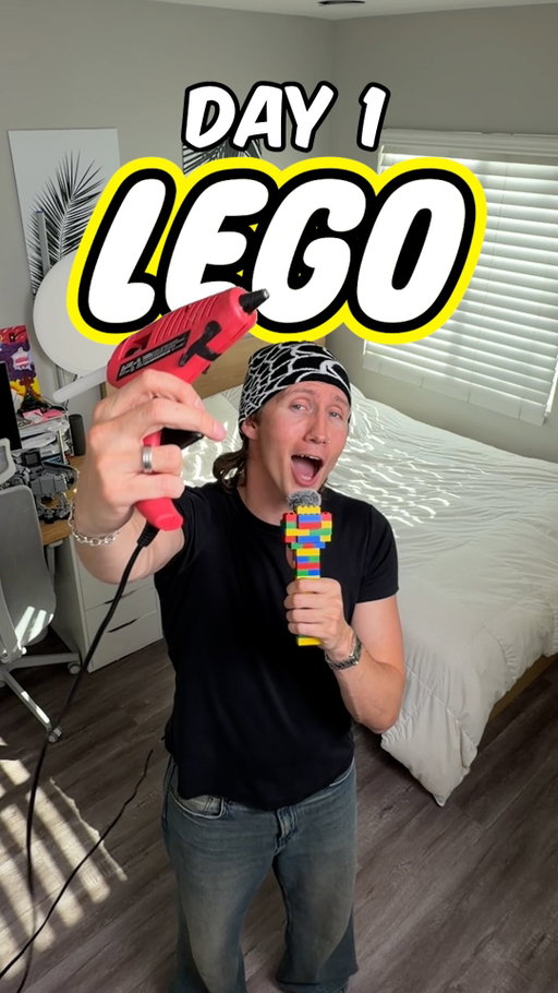 DAY 1 of covering my room with 1 LEGO per new follower!!! How many legos do you think it’s gonna take to cover my whole room? 👀 closest to the answer gets the Lego set of their choice🫣
#lego #room #legoroom