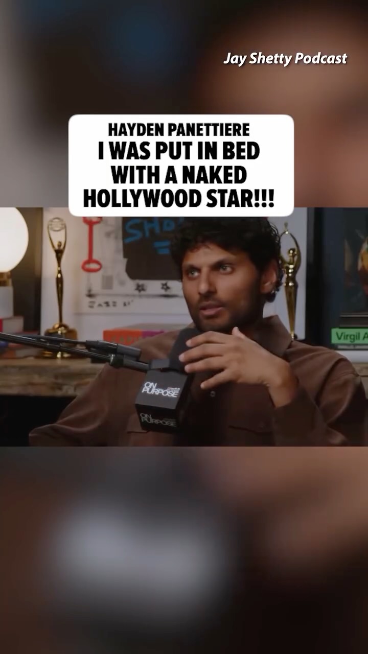 🗣️💔 Hayden Panettiere is opening up about a terrifying experience she had with a naked Hollywood star, revealing she was trapped alone in bed with him on a boat.

🎥: On Purpose with Jay Shetty