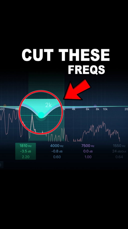 This EQ Trick Cleans Up Muddy Vocals

Most clean vocals are made by cutting frequencies, not boosting them 🎚️

This is the subtractive EQ approach I use to clean up muddy vocals and smooth out harsh frequencies.

#musicproduction #vocalmixing #logicpro #audioengineering #musicproducers