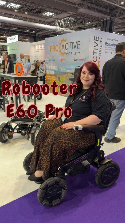 Ad - Testing the @robooterofficial at @naidex_show! 🤩 ♿️

After months of research, I knew the Robooter E60 Pro was the chair for me, so at Naidex it was time to try it out on the Mobility Test Track!

Why I picked it?
Omni-wheels: I’m fed up with drifting on slopes and these wheels are so impressive! ✨
Smoother Ride: With the dual-shock suspension, the back pain from cobbles and uneven terrain is a thing of the past.
Convenience: It folds down in seconds and fits easily in car boots, perfect for travelling and everyday life👏

It’s a serious upgrade to a standard folding electric wheelchair. Keep an eye out for my full comparison coming soon! 🥰

Want to try one for yourself? Contact UK stockist @proactivemobility to find where you can try your nearest Robooter!

Any questions? Let me know below! 👇 

#Robooter #Naidex #WheelchairReview #MobilityTech #AmbulatoryWheelchairUser