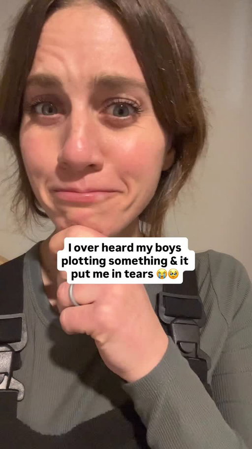 “The One Week Plan”. 🥹😭 I know boys can be wild and crazy but they are also the sweetest. So luckily I get to be there mom. 

#motherhoodmoments #candidchildhood #momlife #boymom