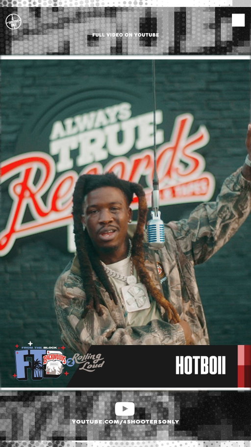 From The Block Took Over Backwoods Always True CDs & Tapes at Rolling Loud all Weekend. 🔥🔥🔥
Spinning The Block @itshotboii438 w/ “Sloppity Moppity” 
•
•
@backwoods_cigars @rollingloud @fromtheblockperformance