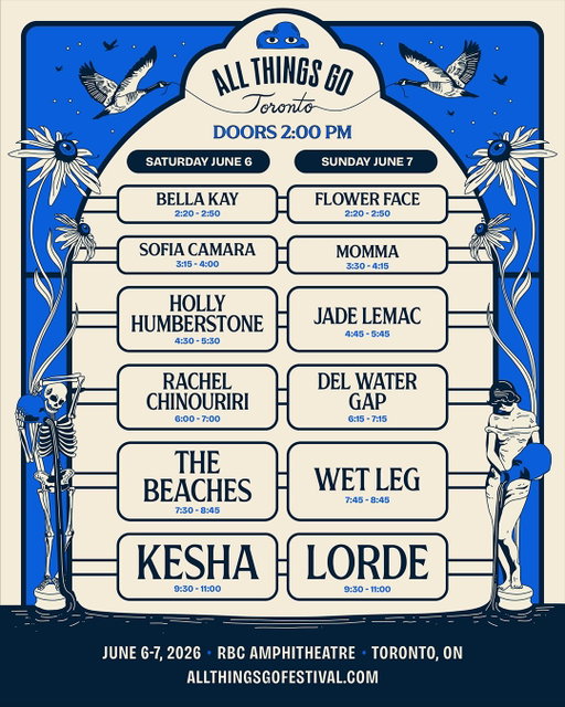 ATG Toronto 2026 Set Times Are Here!
One Main Stage - No Overlapping Set Times 💫

Ticket inventory is now critically low across all ticket types:
• Less than 75 Sunday tickets remain
• Saturday + 2-Day tickets are now over 90% sold out

If you’ve been waiting to lock in your ATG Toronto weekend, now is the time.

🔗 Link in bio 
🎟️ ALLTHINGSGOFESTIVAL.COM