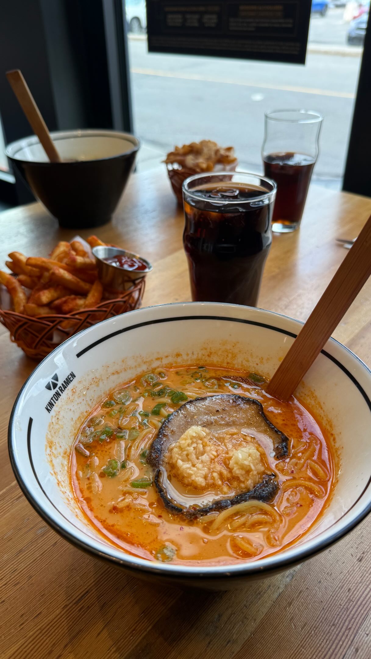 Ramen lovers…this limited-time combo is so worth it!

KINTON RAMEN has teamed up with Mortal Kombat II to celebrate the movie release on May 8.

The Mortal Kombo includes one (1) Original or Spicy Garlic Ramen, Tokyo Fries (with the option to upgrade to Fatality Fries) and a soft drink starting at only $14.99!

Head to your closest Kinton Ramen location and try it out (especially the Fatality Fries) until May 31st. See MORTAL KOMBAT II now playing in theatres!

@kintonramen @mortalkombatmovie @warnerbrosca 

#KINTONRAMEN #ad #KintonPartner #MortalKombat #MortalKombatMovie