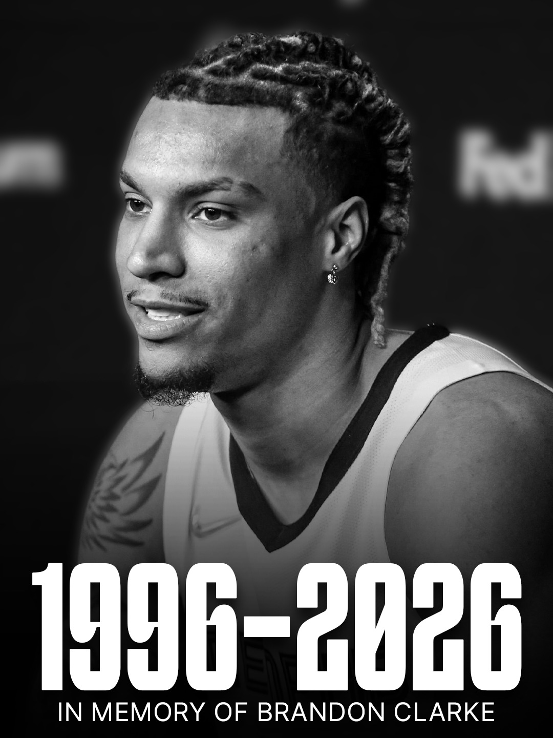 Brandon Clarke of the Memphis Grizzlies has died at 29 years old.

RIP Brandon Clarke ❤️🕊️