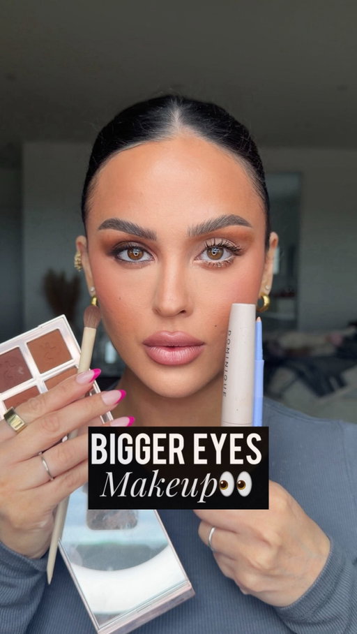 Bigger eyes instantly, just try this routine 🫶👀✨

Eyeshadow @patricktabeauty 
Mascara @dominiquecosmetics 
Powder @makeupbymario 
Pencil liner @kosas 
Crystal Eyes Stick @bobbibrown 
#makeup #makeuptips #eyemakeuphack #beautyhacks #makeuptutorial