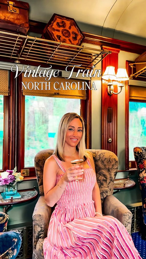 🚂✨ Send this to who you wanna travel back in time with!!

This VINTAGE train ride in North Carolina will transport you straight into the roaring 1920s… 🥂✨

Located in the charming town of Pinehurst, NC, this is hands down one of the most unique and unforgettable experiences you can have in North Carolina. From the moment you step aboard the beautifully restored railcars, it feels like you’ve stepped into another era 🎬

You’ll ride through the breathtaking Sandhills while sipping mimosas, enjoying a delicious brunch, and taking in the dreamy scenery rolling by outside your window 🌲✨

One of my favorite parts was being able to wander through all the different train cars — from the cozy lounge spaces to the stunning private sleeper cabin that looked straight out of a classic film 🚞💫 Every corner of this train feels timeless, elegant, and full of history.

And the BEST part… this isn’t just a train ride 👏 You can actually hop on and off between Pinehurst and Aberdeen throughout the experience, making it feel like a full-on adventure through North Carolina’s most charming small towns 🤍

🎟️ Tickets typically start around $60–$70 and include brunch + a complimentary mimosa 🥂

👉 Want to book? You can reserve your spot through the link in their IG bio:
@themagentatrainpinehurst 

Trust me when I say… this is one DREAMY experience you absolutely need to add to your North Carolina bucket list ✨

Follow me @raleighwanderlust for more unforgettable adventures!!! ✨

Send this to who you’re going with 💌

#northcarolina #pinehurst #visitnc #trainride #vintagetrain