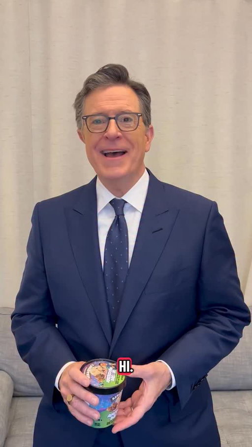 We can’t wait to see what you scoop up next, Stephen! 🍦 Here’s to 19 more years of sweet partnership! Look for Americone Dream’s bold new pint design in freezers soon. Proceeds from Americone Dream will continue to support charitable causes through the Stephen Colbert Americone Dream Fund.
