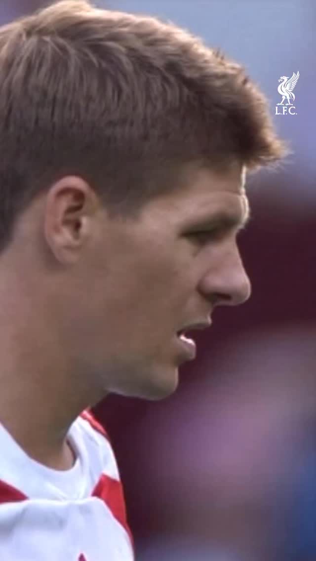 Stevie G with an incredible winner against Aston Villa in ‘07 🎯