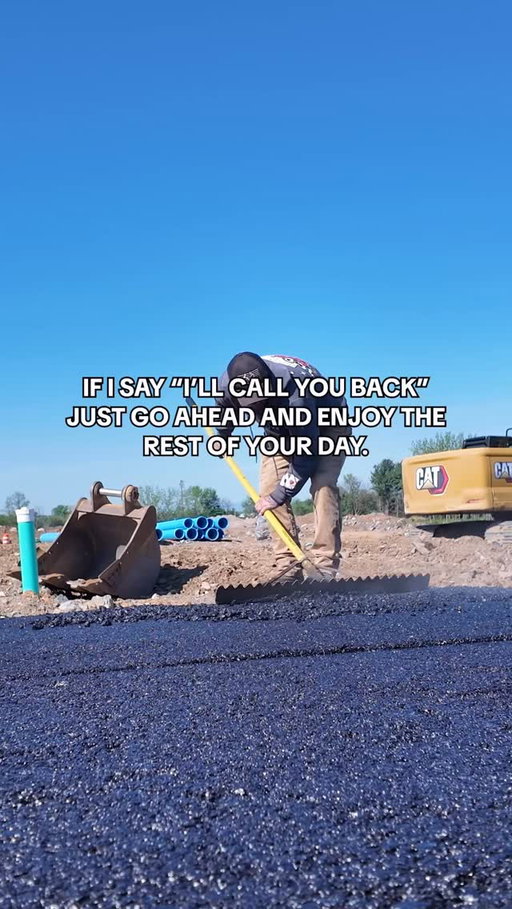 #caterpillar #excavator #roadwork
