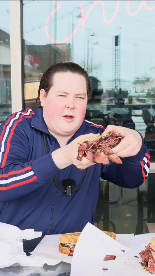 This Sandwich Has OVER A POUND of Pastrami!

Now that's a Pastrami Sandwich! 

New guest alert; Trevor Tharpe joins me at the table @enricosdelipizza Deli and Pizzeria. The sun is shining, the patio is open, and the flavors are as big as the city they come from. Enrico's has something for everyone and odds are it's either made in house or imported straight from New York. From pastrami that is piled higher than the Empire State Building, to pizza by the slice, you will feel like you're in Times Square after every bite. On top of the deli and pizzeria they have housemade pastas, Stromboli's, salads, wings that aren't looking up at anyone, sides, and desserts complete this menu that was truly a joy to eat. I honestly wish I had been in a track suite to match the vibe that 'Hot Take Trevor' brought to the table. He's a veteran of cuisine and understood the assignment. A joy of an episode and menu that kicked spring off the right way!

If you would like your restaurant's menu to be featured on Best Thing On The Menu please email the show at: findthebestofbeverymenu@gmail.com.

#pastramisandwich #bestthingonthemenu #foodreview #utahfoodie