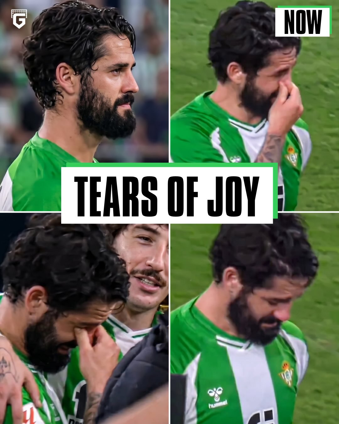 Isco was in tears as Real Betis qualified for the Champions League for the first time in over 20 years 👏🏻

Reminder that he’s won the trophy 5 times as a Real Madrid player 🏆