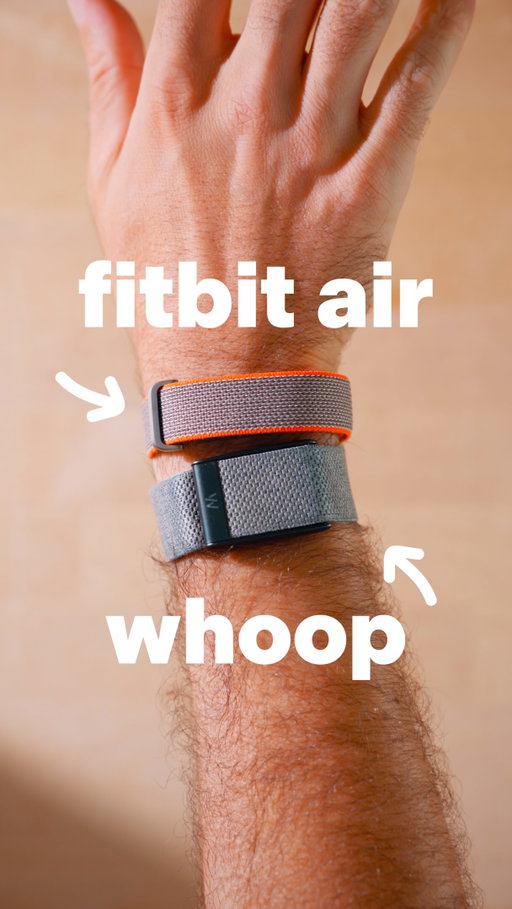 Fitbit Air vs. Whoop

Hard to fit all of my thoughts into this but I’m both very happy with my Whoop and also excited at the idea of a true competitor. 

Ultimately I think these are similar products for different people at the end of the day but there’s no denying that the Fitbit air is a majority of those people