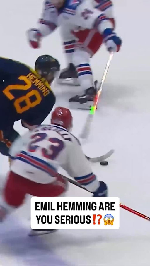Dallas Stars prospect Emil Hemming with the silky mitts 😲

#OHLChampionship