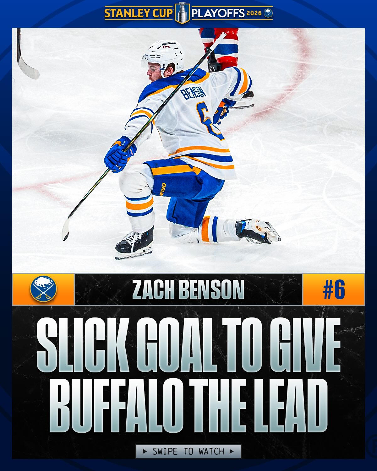 HAPPY BIRTHDAY, ZACH BENSON 🥳 #StanleyCup 

🇺🇸: @espn
🇨🇦: @sportsnet & @tvasports