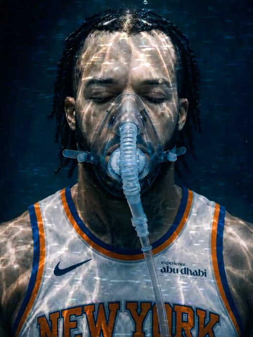 THE KING AWAITS. #knicks #knickstape #jalenbrunson #nbaplayoffs #newyorkknicks