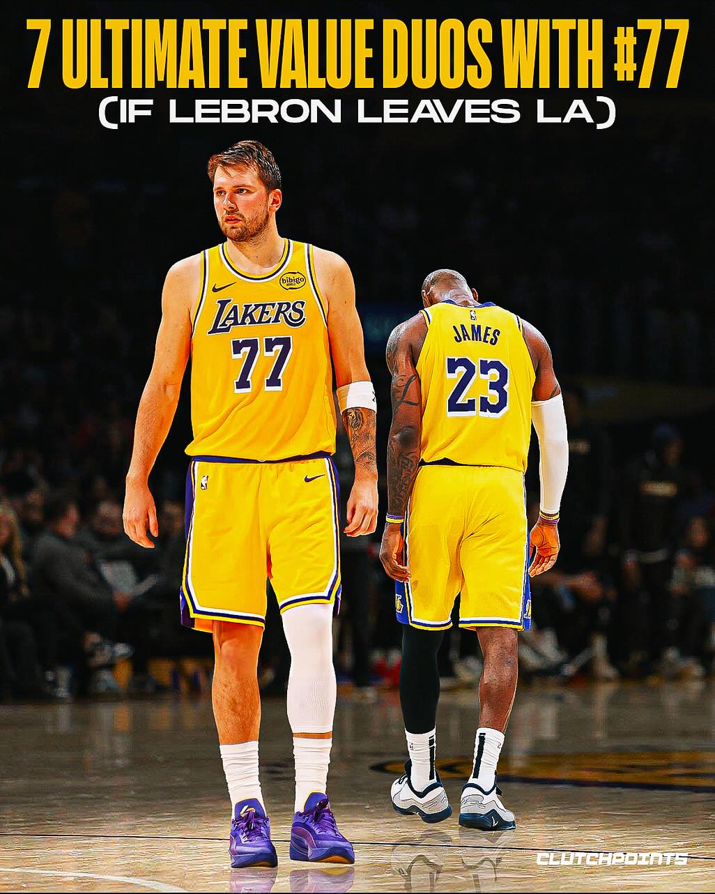 LeBron James' time in Los Angeles has most likely come to an end, unless the Lakers shockingly choose to run it back with the 41-year-old.

The focus now shifts to building around Luka Doncic in this new era, and how the franchise can put together a contender for next season.

The 2026 free agent class does not feature a lot of big names, which brings focus to the trade market that is headlined by Giannis Antetokounmpo. Could the Greek Freak be heading to Hollywood? It's quite possible, since Giannis' relationship with the Bucks is now deeply fractured.

If not Giannis, there are several top players the Lakers could trade for and pair Luka with. It's all about how much value the front office can put around Luka. The ball is now firmly in GM Rob Pelinka's court.

---

Get more value with the Under $3 menu. Only at McDonald’s.
#ad