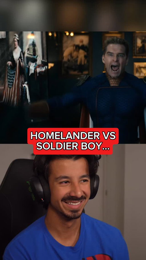 Homelander vs Soldier Boy #theboys
