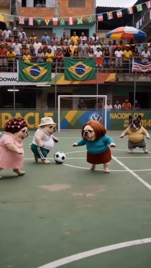 Bulldog World Cup Kicks Off: Tiny Legs, Giant Drama. ⚽️
企鵝村村長盃開打，各種犯規
#pet #dog #fifa #worldcup #seedance2 #DreaminaCPP