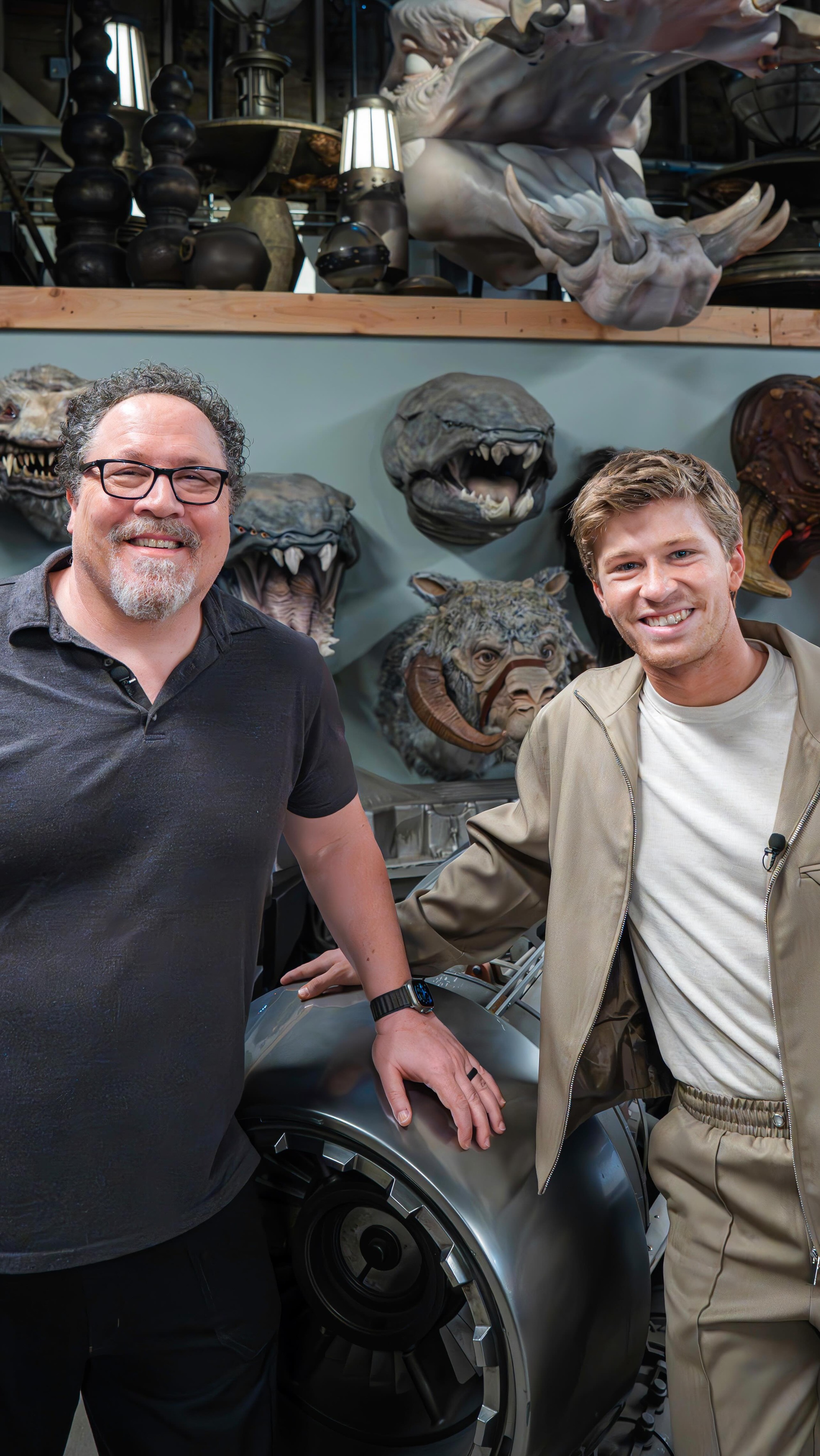 A dream come true to spend the day on the set of The Mandalorian and Grogu with the one and only Jon Favreau. Star Wars: The Mandalorian and Grogu in theaters and IMAX May 22.
