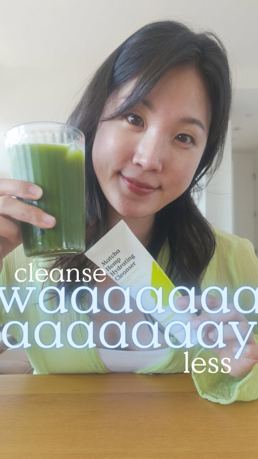if your acne isn't clearing up, you might need to wash your face less. yes, you heard that right 👀

that tight, squeaky feeling after cleansing? that's not clean. that's your skin barrier getting disrupted. Matcha Hemp Hydrating Cleanser was born to work with your skin, not against it, to add hydration instead of stripping it, so that you don't need to cleanse more 💚

comment MATCHA and we'll send you the link 🍵🔗