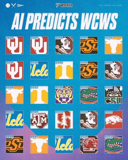 Chat GPT predicts who’s winning WCWS… how’d it do?