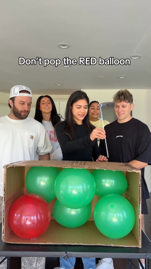 Don’t pop the RED balloon!