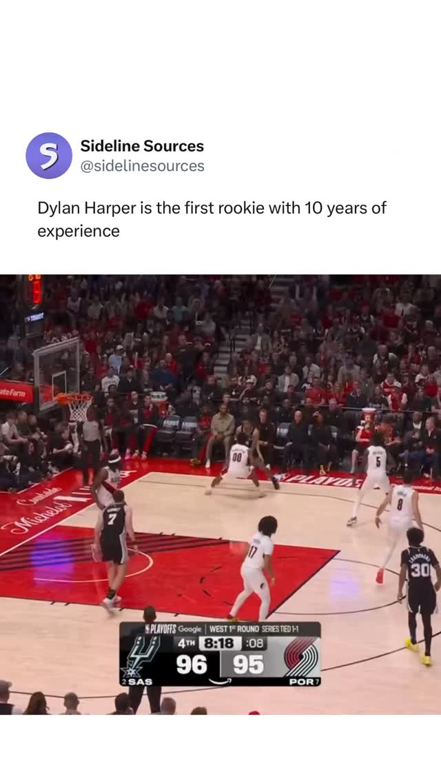 Dylan Harper plays like a vet. So satisfying to watch man