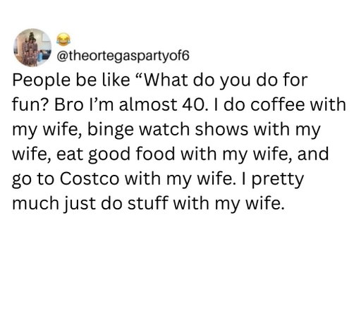 I mean it is what it is 😂

#marriagehumor #marriage #coupleshumor #relationshiphumor #marriedlife