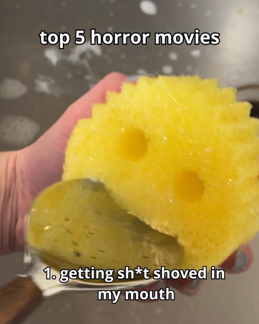 don't you dare scare daddy #scrubdaddy