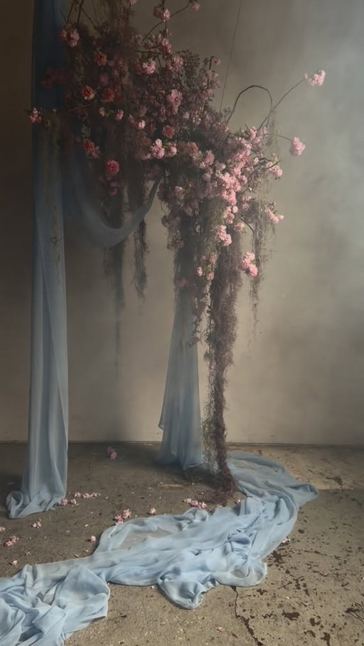 Nothing a little smoke and dramatic draping can’t handle…

The perfect duo.