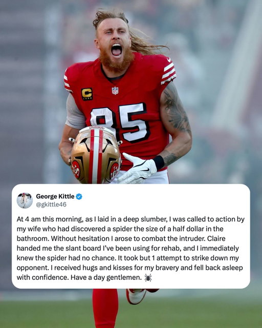 that spider stood no chance against @gkittle 😤 🕷️

📸: AP