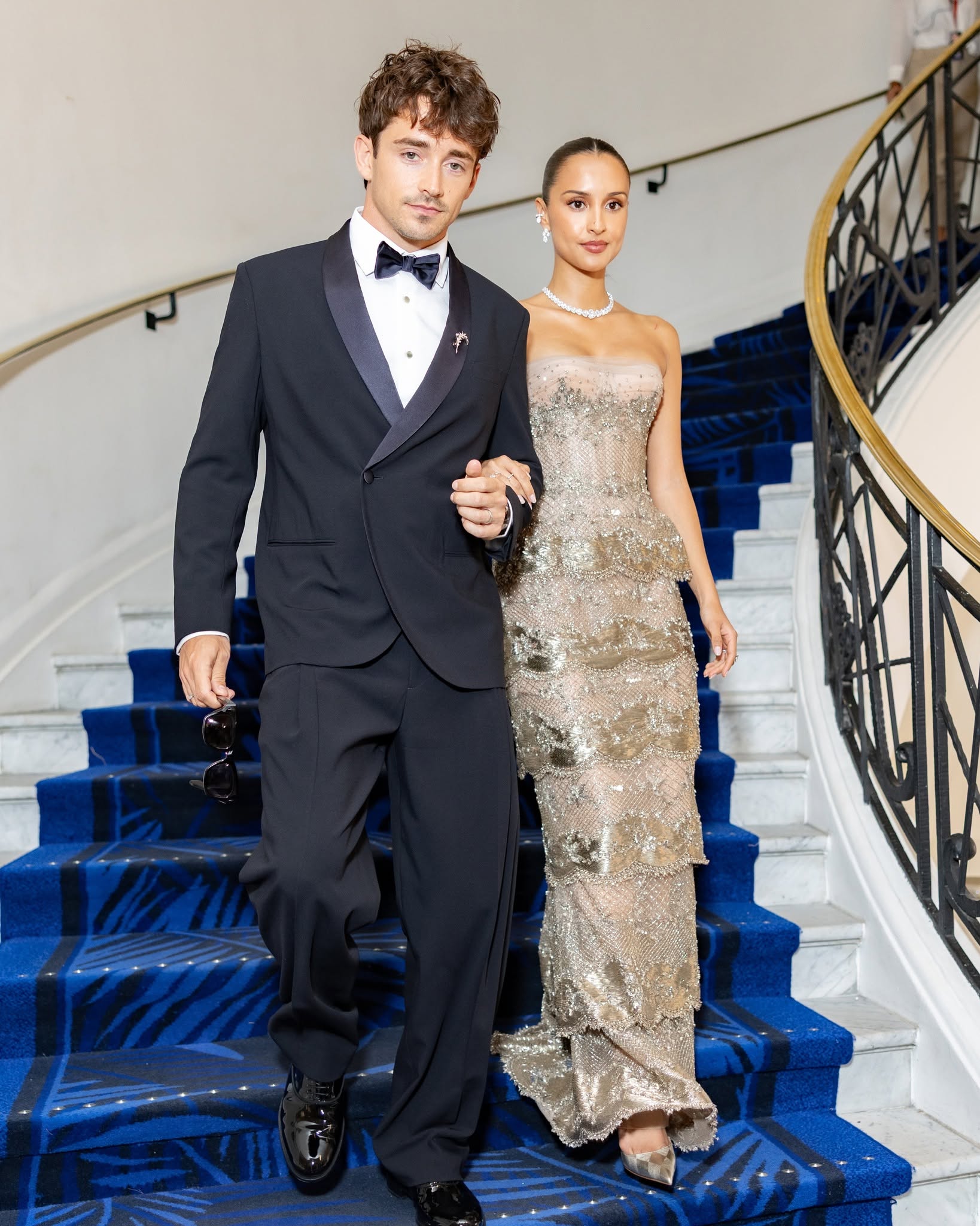 The Leclercs hit the carpet 🤩

Charles and his wife Alexandra make an appearance at the Cannes Film Festival 🎥

 #F1 #Formula1 #CharlesLeclerc
