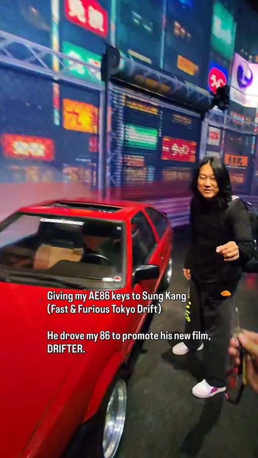 For the #raybanmetachallenge I used my RayBan Meta v.1 glasses to shoot this video of Sung Kang driving my red AE86 hatchback in Las Vegas.

Even though I had my pro cameras in the car with me, this event was just too fast paced to grab the big cameras, so I ended up filming with my Meta glasses. Should I upgrade to the newest version?

Also… by now, all fans of the Fast & Furious Tokyo Drift know that @sungkangsta has his new @driftermovie coming out soon.

Have you seen the Drifter movie previews that includes cameo appearances from authentic drivers from the drifting community? 👀

#fastandfurioustokyodrift #tokyodrift #sungkang #ae86