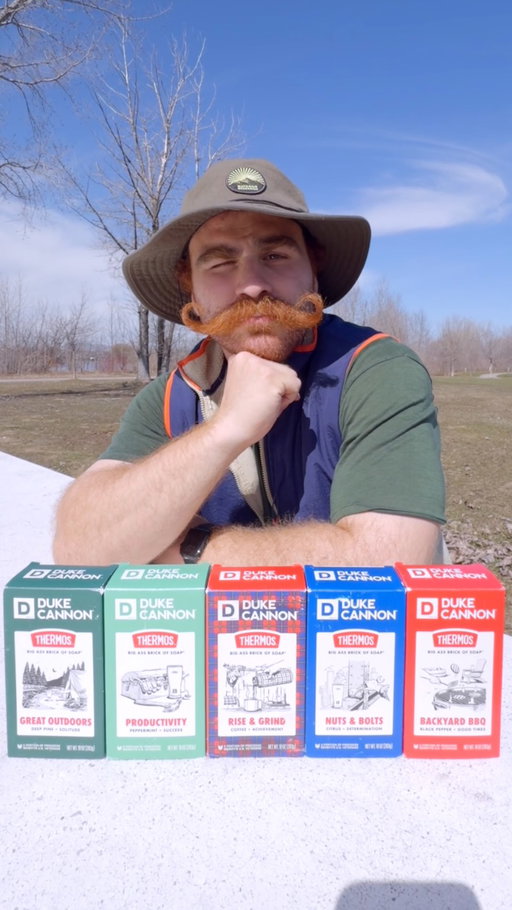 Keep it simple with @dukecannon’s Big Ass Brick of Soap.

Check out the Duke Cannon x Thermos collab on Amazon or at DukeCannon.com

@DukeCannon @thermosbrand #DukeCannonPartner #DukeCannon
