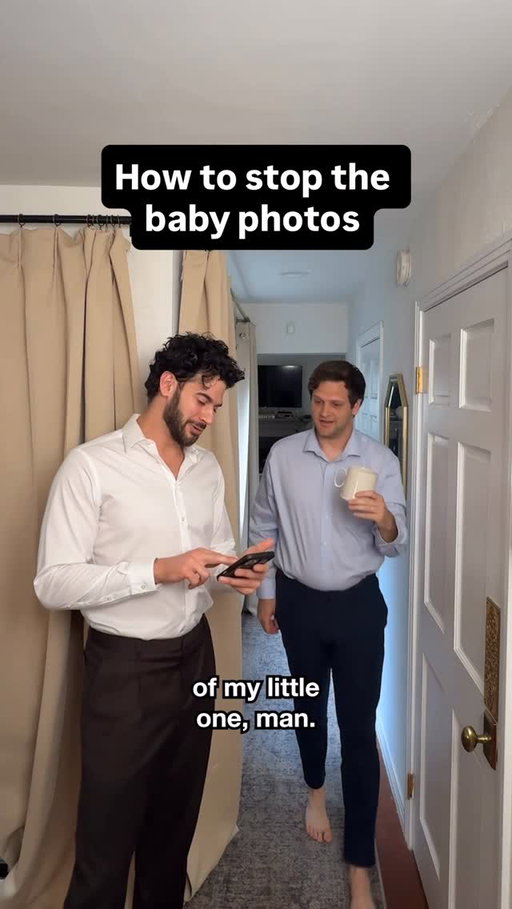 Coworkers hate this simple trick #coworkers #babyphotos #workhumor