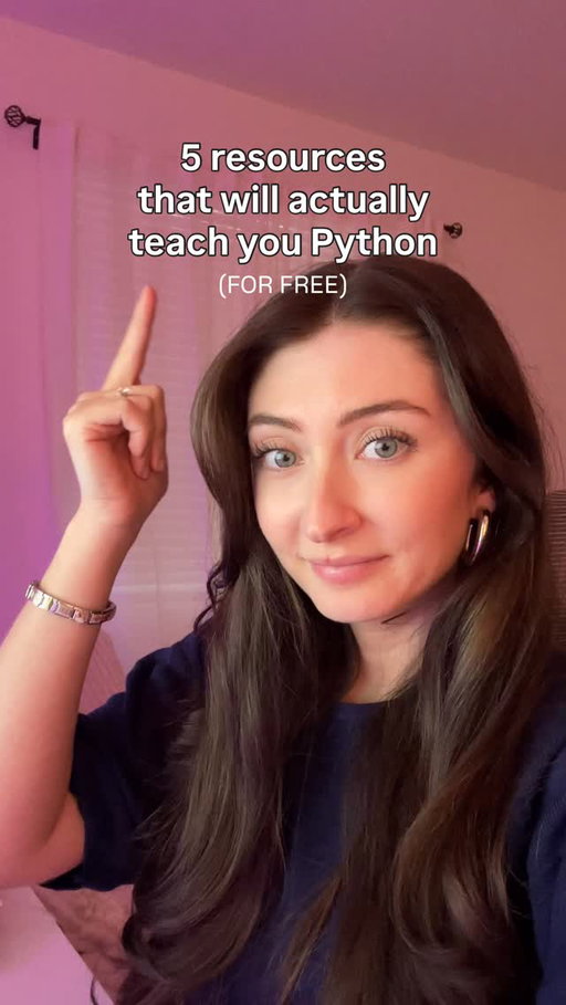 Comment “PYTHON” & I’ll send you all the links!

#python #coding #codingtutorial #programming #compsci