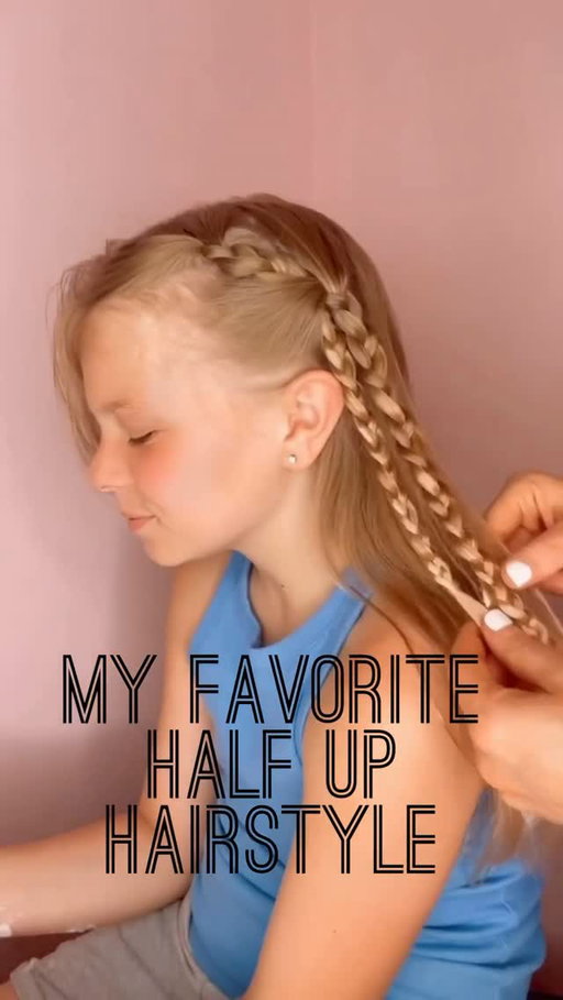 MY FAVORITE HALF UP HAIRSTYLE 🩷 This is such a cute one! I just love this hairstyle! Excited to share my favorite hair products with you, too! Follow us for daily hairstyles! 🩷
.
Comment SHOP below to receive a DM with the link to this post on my LTK ⬇ https://liketk.it/6cX45 (affiliate links)
.
Easy hairstyle for girls, cute hairstyle for girls