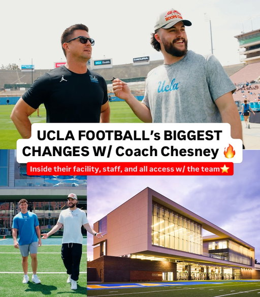 UCLA IS ABOUT TO TAKEOVER WITH THIS 🔥🤯 @uclafootball 

We got all access to explore what changes new Head Coach Bob Chesney is making to the once legendary program. 👀

We toured the entire facility - saw their INSANE equipment room, weight room, the Rose Bowl, Locker Room and so much more… 🔥

Shoutout @drew_spinogatti for the ELITE TOUR 🤝

FULL VIDEO ON YT: ALL HAIL CULLEN 🎥

#ucla #collegefootball #tour #headcoach #facility