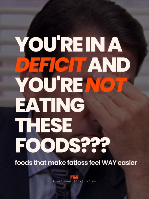 The number 1 reason people quit a deficit is hunger.
⠀⠀⠀⠀⠀⠀⠀⠀⠀
Not lack of motivation, not lack of discipline - hunger. These are the foods I’d be loading up on to fix that. Save this before your next grocery run.
⠀⠀⠀⠀⠀⠀⠀⠀⠀
#caloriedeficit #fatloss #nutritionadvice #weightlosstips #highvolumeeating