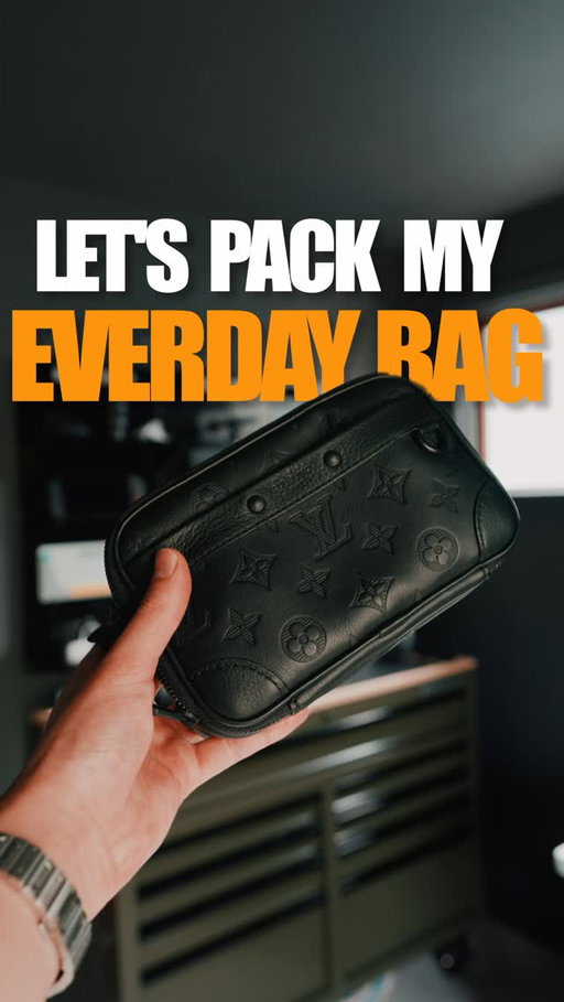 5.13.26 What I pack in my everyday bag for travel ✈️ what are your travel essentials?

#pack #grwm #essentials #mens #tech