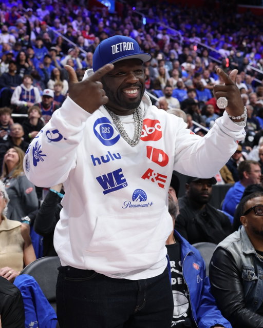 @50cent in the house 🤝