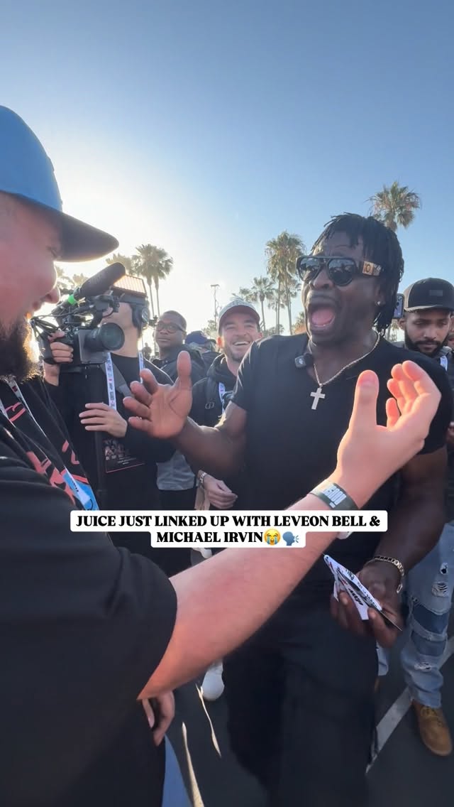 Guys like us @ohthatsjuice__ @leveonbell @michaelirvin88 😭🌴

MVP MMA Open Workouts are going down NOW | Live on MVP & Netflix YouTube | Venice Beach, CA📍🌴

——— 
Saturday, May 16th
LIVE only on Netflix
Intuit Dome - Los Angeles, CA
#RouseyCarano #NgannouLins #DiazPerry