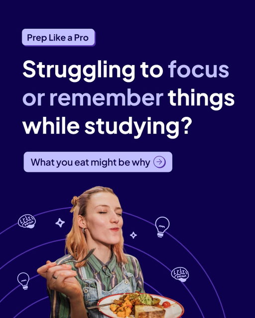 Study fuel matters more than you think. 

Here’s what to eat to keep your brain switched on. 👉

#PrepLikeAPro #StudyPrep #StudyTips #RevisionTips #ExamPrep #StudySmarter