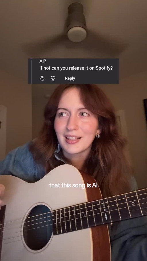 against popular belief this song is NOT ai and its out everywhere 🤷‍♀️

Running Red Lights by Trinity Wiseman (me)

#acousticpop #indiepop #singersongwriter #indie #popmusic