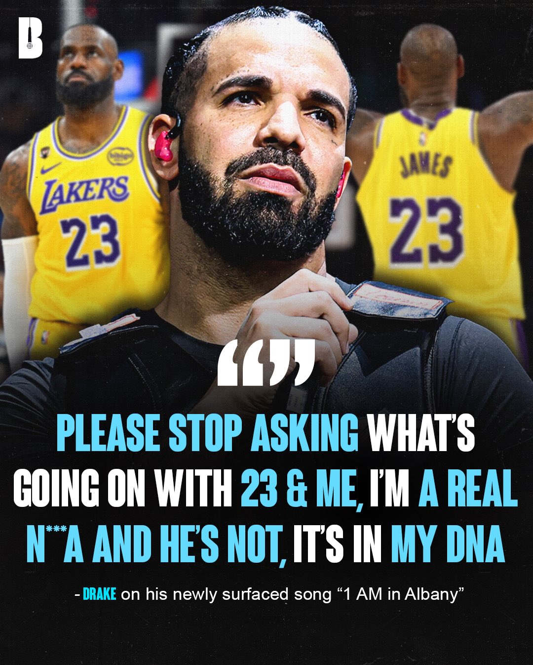 Drake seemingly speaks on LeBron James on his newly surfaced song “1 AM in Albany” 🤯

What are your thoughts?