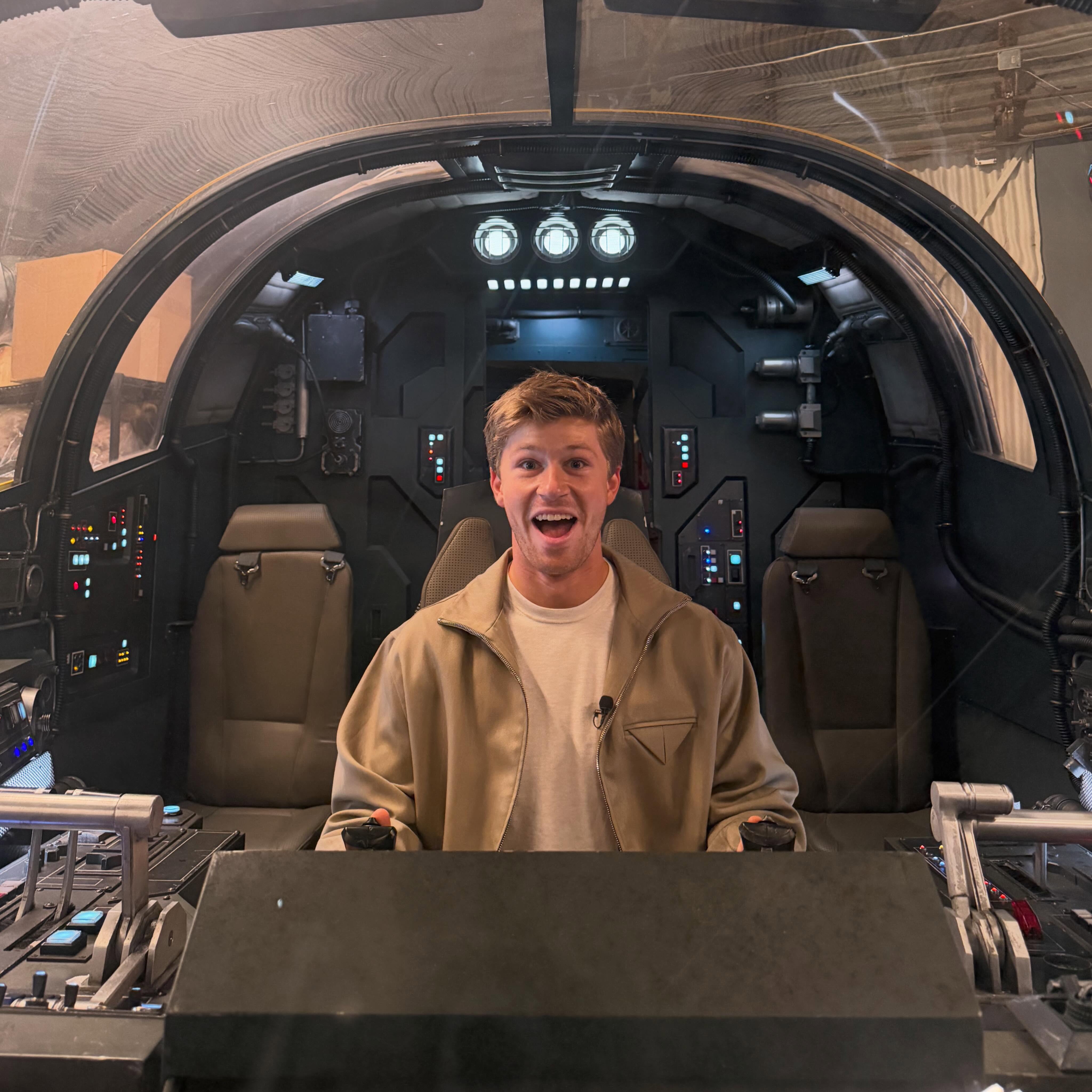 Anyone who knows me, knows I am a massive Star Wars fan… so touring the Mandalorian and Grogu set with Jon Favreau was an absolute dream come true!