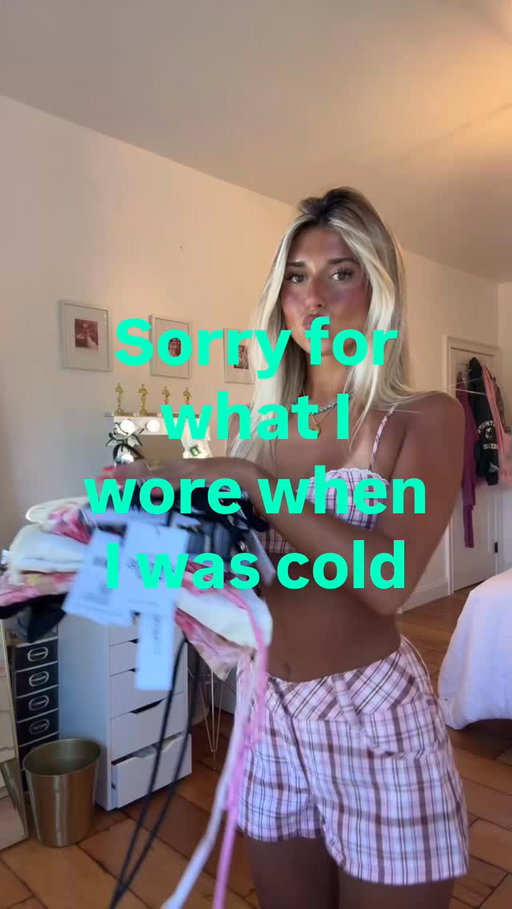 Mood when your summer wardrobe is defrosting 🌺🥵🧊